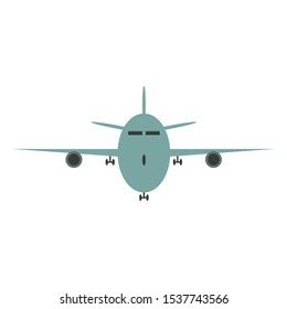 air plane transportation, plane on background white, vector eps10.
