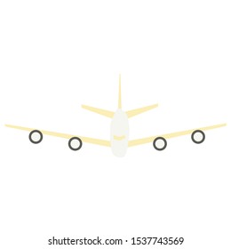 air plane transportation, plane on background white, vector eps10.