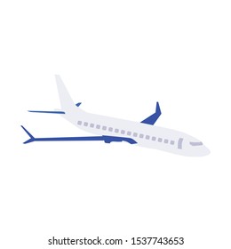 air plane transportation, plane on background white, vector eps10.