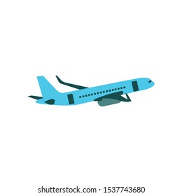 air plane transportation, plane on background white, vector eps10.