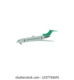 air plane transportation, plane on background white, vector eps10.