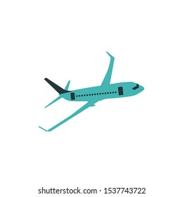 air plane transportation, plane on background white, vector eps10.