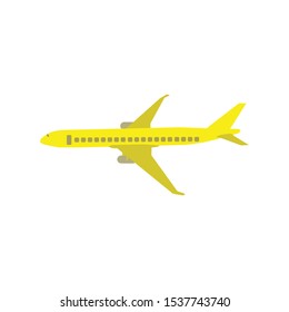 air plane transportation, plane on background white, vector eps10.