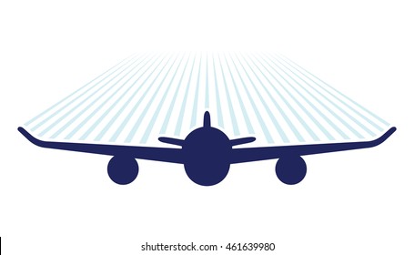 air plane vector icon