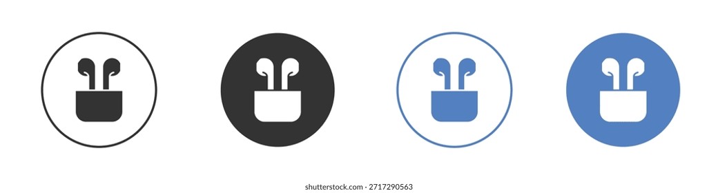 Icono de vainas de aire para Diseño web. pixel perfect flat icons