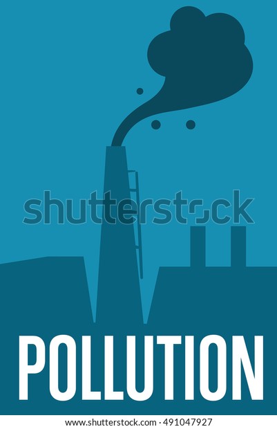 Air Pollution Banner Vector Illustration Air Stock Vector (Royalty Free ...