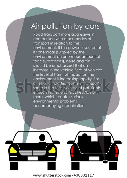 air pollution by\
car