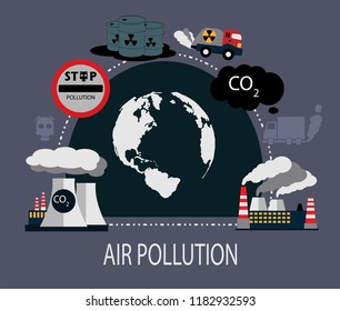 5,386 Air pollution drawing Images, Stock Photos & Vectors | Shutterstock