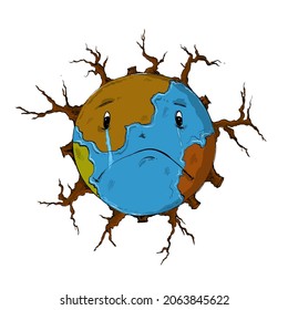 Air Pollution Deforestation Air Pollution Deforestation Stock Vector ...