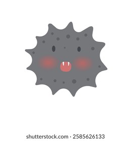 air pollution with dust PM2.5 concept