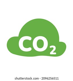 Air Pollution Eco icon. Vector graphic glyph style isolated on white background