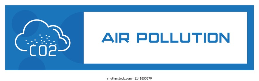 Air Pollution Icon Concept