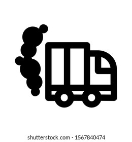 air pollution icon isolated sign symbol vector illustration - high quality black style vector icons
