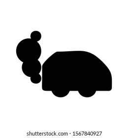 air pollution icon isolated sign symbol vector illustration - high quality black style vector icons
