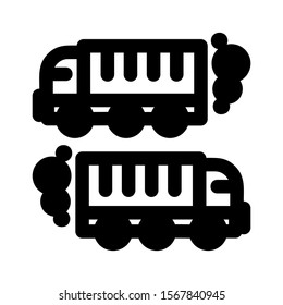 air pollution icon isolated sign symbol vector illustration - high quality black style vector icons
