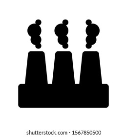 air pollution icon isolated sign symbol vector illustration - high quality black style vector icons
