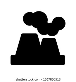 air pollution icon isolated sign symbol vector illustration - high quality black style vector icons
