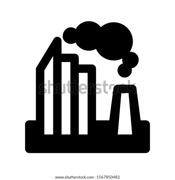 air pollution icon\
isolated sign symbol vector illustration - high quality black style\
vector icons\
