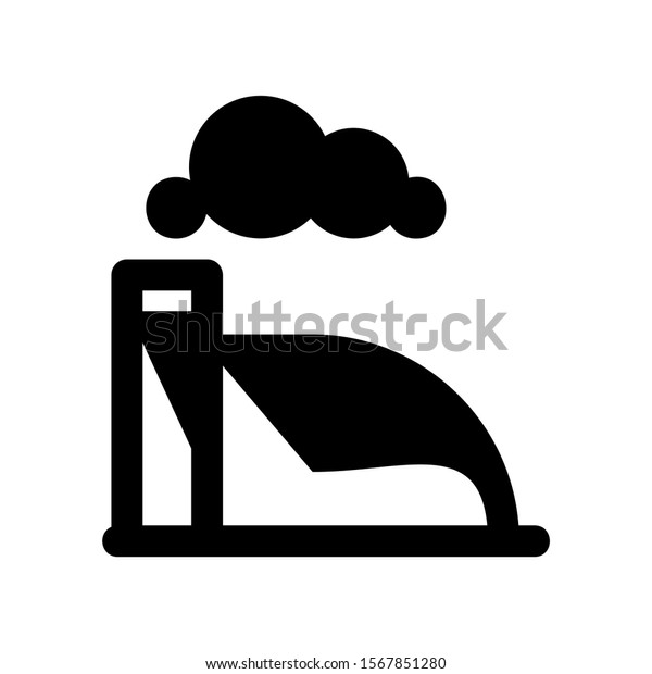 air pollution icon\
isolated sign symbol vector illustration - high quality black style\
vector icons\
