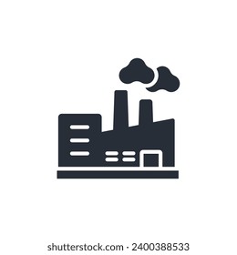 Luftverschmutzung Symbol. vector.Editable stroke.linear style sign for use web design,logo.Symbol illustration.
