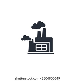 air pollution icon. vector.Editable stroke.linear style sign for use web design,logo.Symbol illustration.