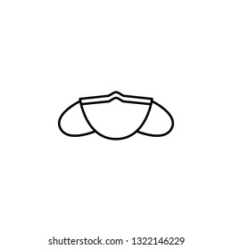air pollution, mask icon. Element of air pollution for mobile concept and web apps icon. Thin line icon for website design and development, app development