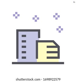 Air pollution and pm 2.5 vector icon design, 48x48 pixel perfect and editable stroke.