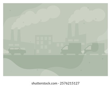 Air pollution: PM2.5 dust in big cities is caused by toxic fumes from vehicles and emissions from industrial plants.