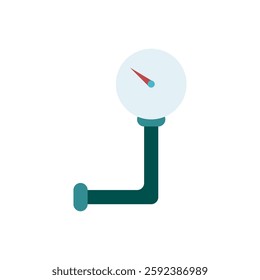 Air pressure indicators flat icon vector design illustration. Automotive parts icon design illustration. 
