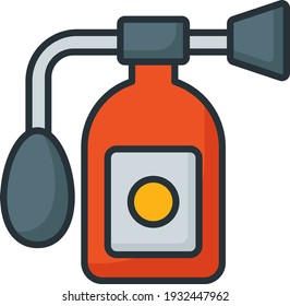 Diseño de iconos de color de vectores de presión de aire, servicio de vehículos de motor y taller de reparación de automóviles Símbolo, piezas de repuesto de camiones Signo, ilustración de material mecánico automático
