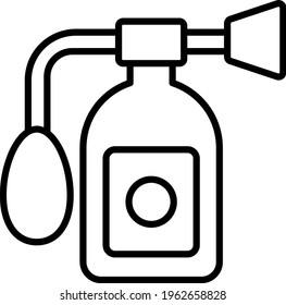 Air pressure Sprayer Concept Vector Icon Design, Motor Vehicle Service and automobile repair shop Symbol, Lorry spare parts Sign, auto mechanic stock illustration