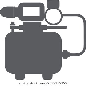 Air pump and compressor icon,logo vector illustration design template.