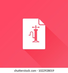 Air pump icon