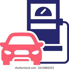 Air Pump Icon Fill Vector Illustration