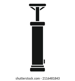 Air Pump Icon Simple Vector. Valve Compressor. Machine Station