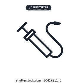 Symbol-Vorlage für Air Pump-Symbol für Grafik- und Webdesign-Kollektion, Vektorgrafik