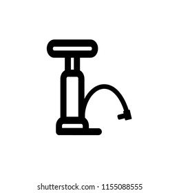 Air pump icon, vector illustration. Flat design style. vector air pump icon illustration isolated on white background, air pump icon Eps10. air pump icons graphic design vector symbols.