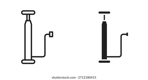 Air pump icon in vector. Logotype