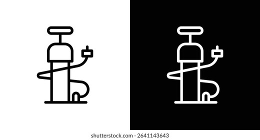 Air pump icon vector simple element illustration editable