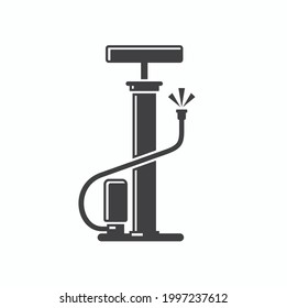 ilustración de la bomba de aire, icono de la bomba de aire, vector de bomba de aire.