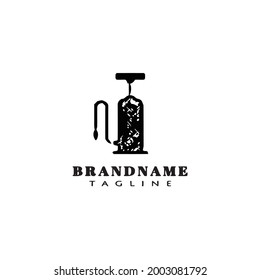 air pump logo icon design icons modern vector black