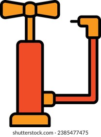Air Pump vector icon. Can be used for printing, mobile and web applications.