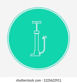 Air pump vector icon sign symbol