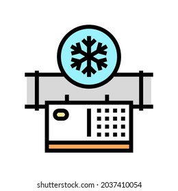 air purification color icon vector. air purification sign. isolated symbol illustration