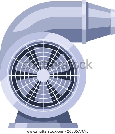 Air purification fan ventilation system