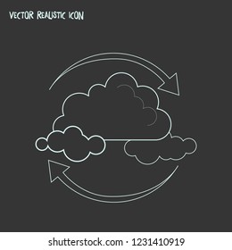 Air purification icon line element. Vector illustration of air purification icon line isolated on clean background for your web mobile app logo design.