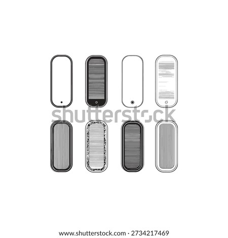 Air Purifier clean fresh breathable home line art