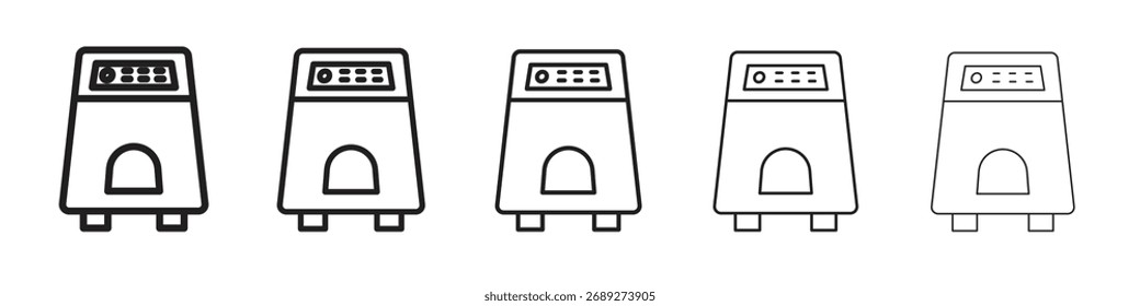 Air purifier icon vector Art line Illustrations collection