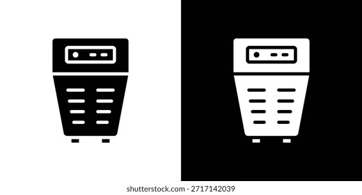 Icono de purificador de aire elemento de diseño de Vector Vector eps 10