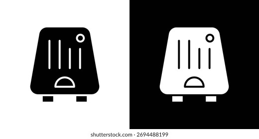Icono de purificador de aire - Vector. Estilo de diseño plano eps 10